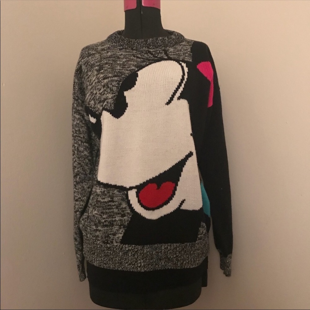 90s Mickey & co. minnie sweater
